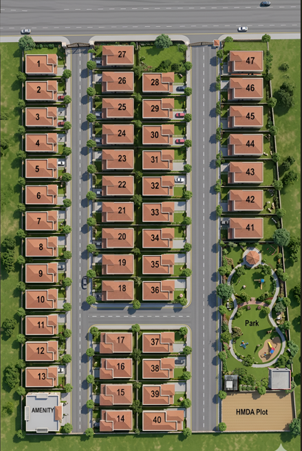 Libra Avenue Site Layout